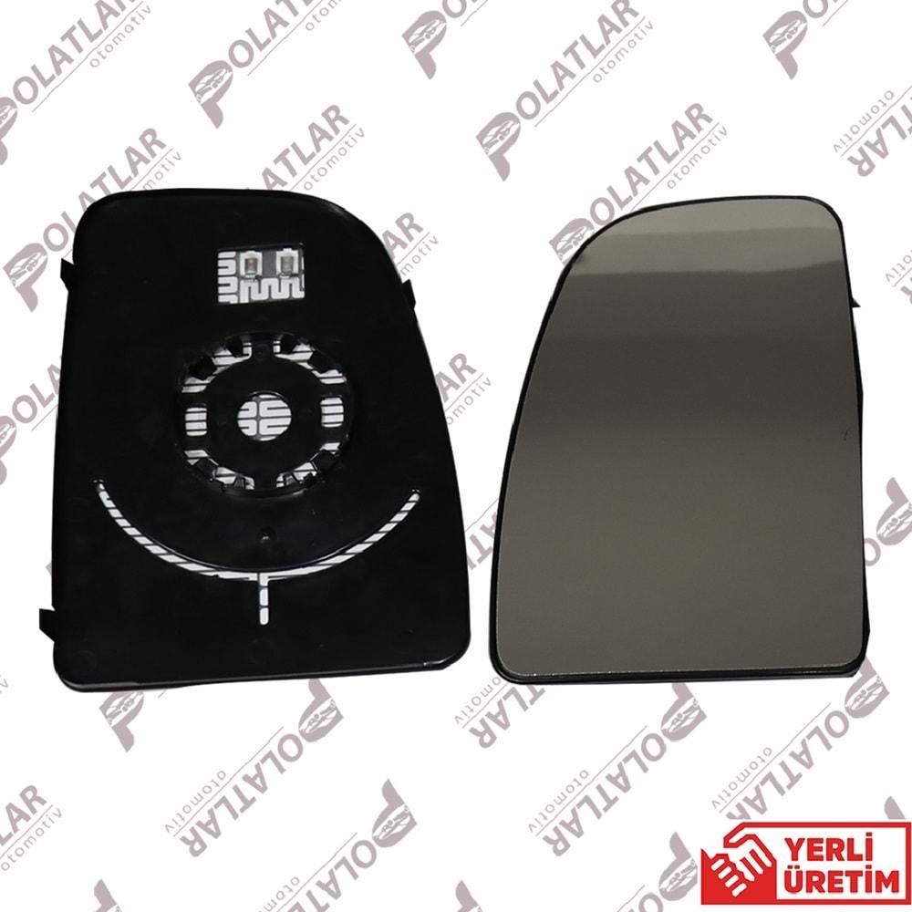 PEUGEOT BOXER3 DIŞ DİKİZ AYNA CAMI SAĞ (ELEKTRİKLİ/REZİSTANSLI) 06>