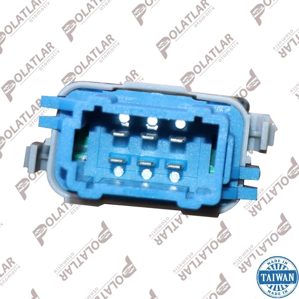 RENAULT MASTER3 CAM AÇMA ANAHTARI TEKLİ MAVİ SÖKETLİ TURUNCU IŞIK 6 PİN 08>