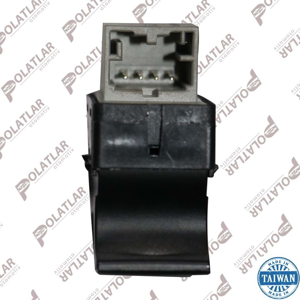 VOLKSWAGEN POLO CAM AÇMA KAPAMA DÜĞMESİ SAĞ ÖN ARKA TARAF MAKYAJLI KASA 05>17