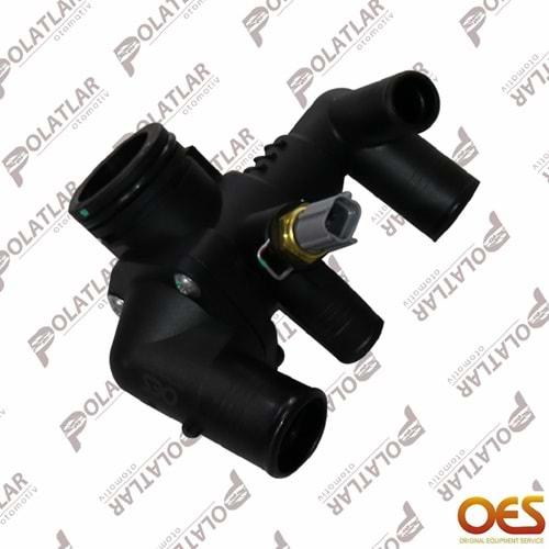CİTROEN JUMPER TERMOSTAT GÖVDESİ KOMPLE 11>