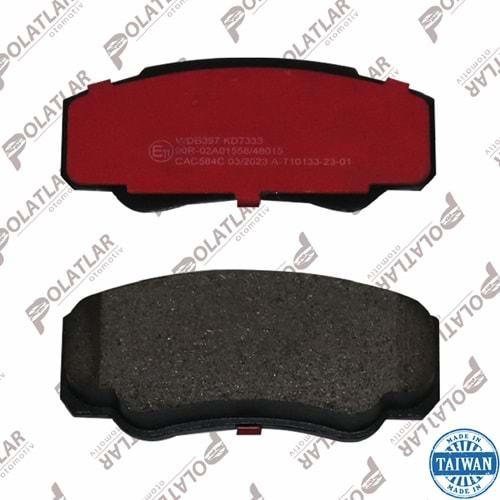 CİTROEN JUMPER FREN BALATA ARKA 2.8HDI 2002>2006