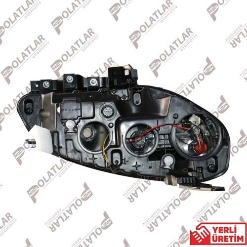 FİAT DOBLO FAR KROM ÇERÇEVELİ SOL 15>