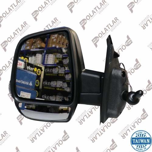 OPEL COMBO DIŞ DİKİZ AYNASI SOL 12>18 (MEKANİK/SİNYALLİ/ÇİFT CAM)