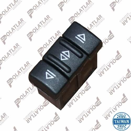 RENAULT R19 CAM AÇMA ANAHTARI TEKLİ TURUNCU IŞIK 5 PİN 1988>2000