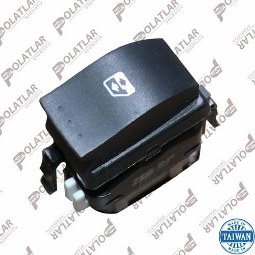 RENAULT LAGUNA2 CAM AÇMA ANAHTARI TEKLİ TURUNCU IŞIK 6 PIN 02>08
