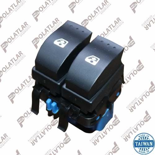 RENAULT MEGANE2 CAM AÇMA ANAHTARI ÇİFTLİ IŞIK 10 PİN 02>09