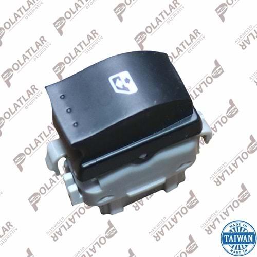 RENAULT SCENİC2 CAM AÇMA ANAHTARI SAĞ ARKA GRİ TEKLİ IŞIK 6 PIN 01>09