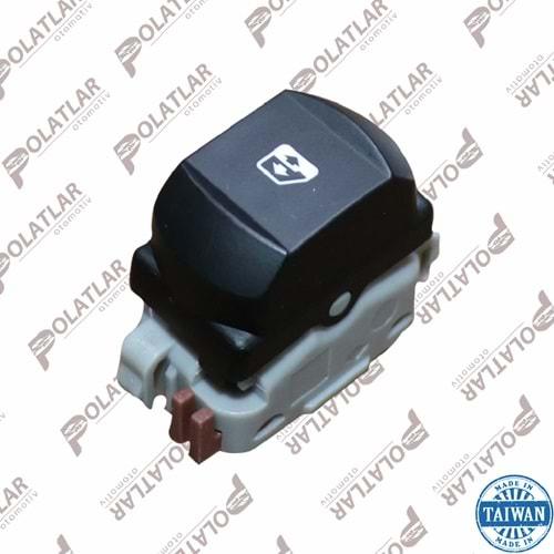 RENAULT MEGANE2 CAM AÇMA ANAHTARI TEKLİ TURUNCU IŞIK 10 PIN 02>