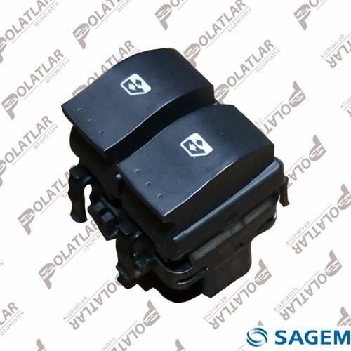 RENAULT KANGOO3 CAM AÇMA DÜĞMESİ ÖN SOL ÇİFTLİ
