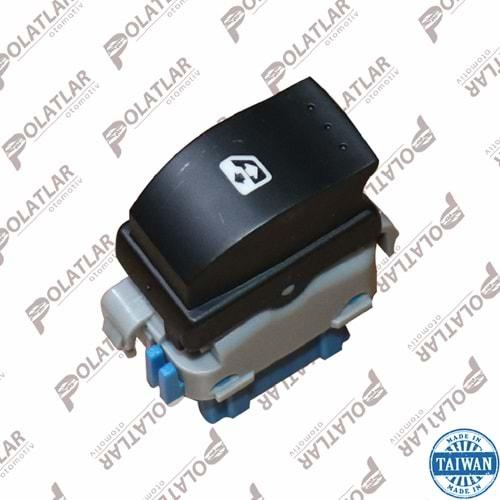 RENAULT KANGOO CAM AÇMA ANAHTARI TEKLİ MAVİ SÖKETLİ TURUNCU IŞIK 6 PİN 08>