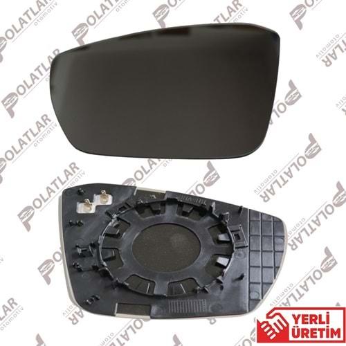 SKODA OCTAVİA AYNA CAMI SOL 13>17