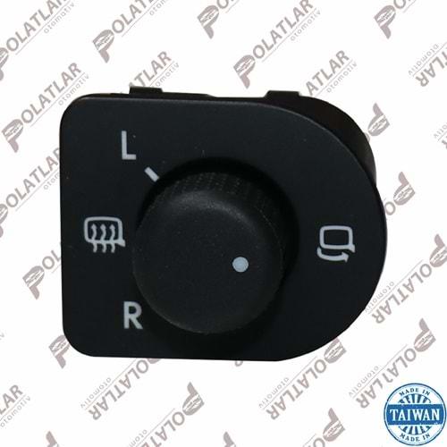 VOLKSWAGEN BORA DİKİZ AYNA KUMANDA DÜĞMESİ ELEKTRİKLİ KATLANIR 96>06