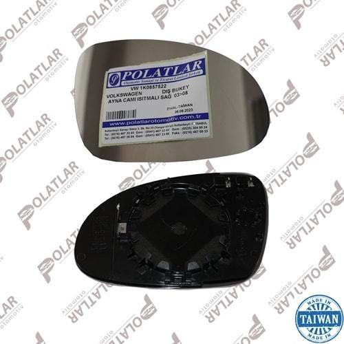 VOLKSWAGEN PASSAT AYNA CAMI SAĞ 04>