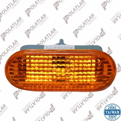 VOLKSWAGEN PASSAT ARKA ÇAMURLUK SİNYAL LAMBASI SAĞ SOL SARI 97>