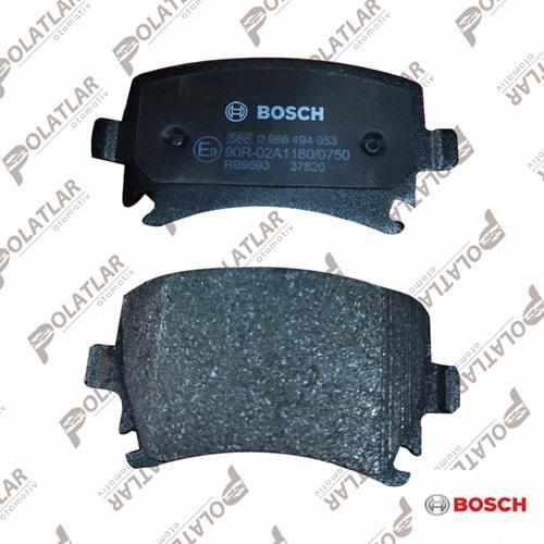 VOLKSWAGEN CADDY3 FREN BALATASI ARKA 1.6/1.9TDI