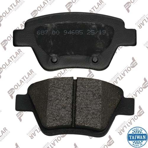 VOLKSWAGEN CADDY3 FREN BALATASI ARKA 10>