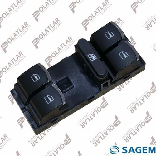 VOLKSWAGEN POLO CAM AÇMA DÜĞMESİ DÖRTLÜ ÖN SOL