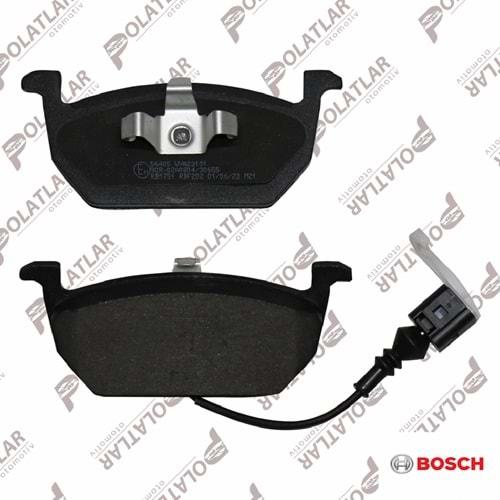 VOLKSWAGEN GOLF7 FREN BALATASI ÖN ÜSTTEN KULAKLI KABLOLU 14>