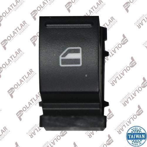 VOLKSWAGEN JETTA/PASSAT CAM AÇMA KAPAMA ANAHTARI YOLCU TARAFI TEKLİ 06>16